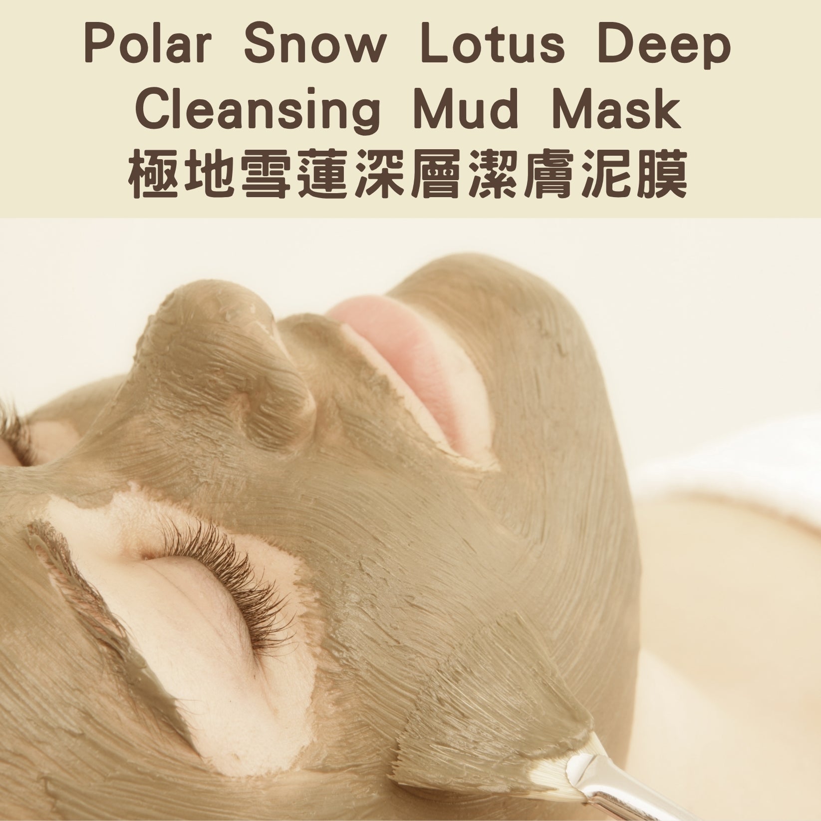Polar Snow Lotus Deep Cleansing Mud Mask - 極地雪蓮深層潔膚泥膜